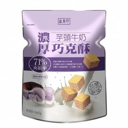 盛香珍濃厚芋頭牛奶巧克酥62001.jpg