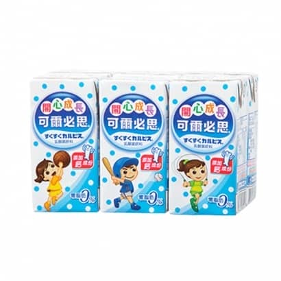 開心成長「可爾必思」乳酸菌飲料160ml62001.jpg